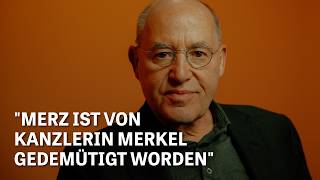 Gregor Gysi über Neuwahlen Merz und Wagenknecht  INTERVIEW [upl. by Arabrab384]