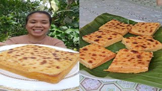 Cassava cake recipe So ceamy [upl. by Nnyltiac]