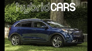 2017 Kia Niro Review – HybridCarscom review [upl. by Dierolf218]