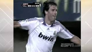 Villarreal 0 x 5 Real Madrid  Campeonato Espanhol 20072008 [upl. by Adnuhsar]