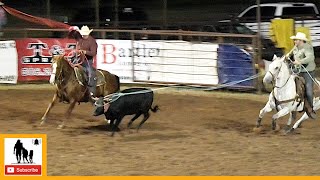 All Star Finals Open Team Roping Highlights [upl. by Eatnom588]