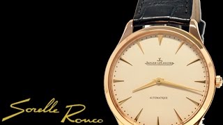 JaegerLeCoultre Master Ultra Thin 41 mm Automatique Rose Gold [upl. by Pine]