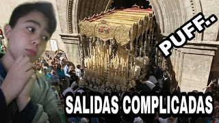 5 SALIDAS COMPLICADAS DE LA SEMANA SANTA DE SEVILLA [upl. by Zweig489]