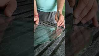 How to 8mm glasscutting video shortsfeed shortvideos youtubeshorts trendingvideo glassart [upl. by Hemingway274]