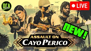 GTA 5  NEW Assault On Cayo Perico Adversary Mode Livestream PS5 [upl. by Koal]