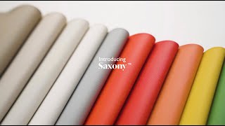 Presenting Saxony New Ecosense coated fabric by Spradling USA [upl. by Fergus325]