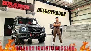 BRABUS INVICTO MISSION IS FULLY ARMORED GWAGON [upl. by Kcirde822]