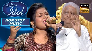 Tere Mere पर Arunita की Voice Pyarelal जी को लगी Perfect  Indian Idol Season 12  Non Stop Music [upl. by Veradis70]