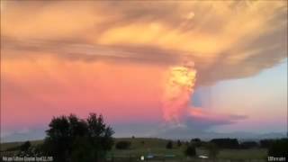 Calbuco Volcano In Eruption Southern Chile  April 22 2015 [upl. by Dory798]