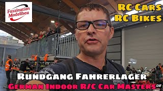 Rundgang Halle B1  RC Car amp Bike Racing German Indoor Masters  Faszination Modellbau 2024 [upl. by Birkett875]