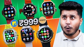 Top 10 Best Smartwatches Starting From ₹1000⚡️ [upl. by Robenia]