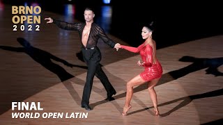 2022 Brno Open  WDSF World Open Latin  Final [upl. by Massey82]