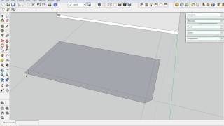 Making countertop in SketchUp with Fredo tool [upl. by Tiertza]