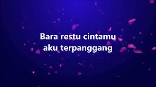 RAHIM MAAROF  Cinta Kristal  Lirik  Lyrics On Screen [upl. by Cleaves]