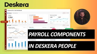 Add Payroll Components with Deskera People [upl. by Aylat]