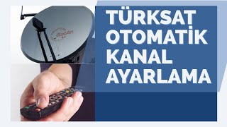 Türksat Otomatik Kanal Arama Frekansı Türksat 4A Uydu Ayarlama [upl. by Jenine700]