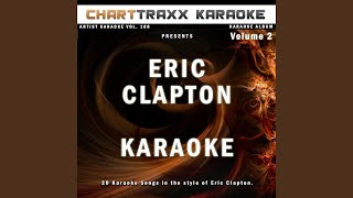 Behind the Mask Karaoke Version In the Style of Eric Clapton [upl. by Aliuqet]