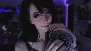 asmr ☾ high sensitivity fluffy mic scratching 💤 lofi vibes [upl. by Mukerji296]