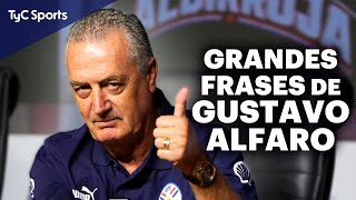 Todas las FRASES de GUSTAVO ALFARO ⚽ Poeta y filósofo del fútbol 🔥 COMPILADO de grandes citas del DT [upl. by Byram589]