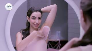 Veet Wax Strips How To Use Them To Remove Underarm Hair [upl. by Munshi]