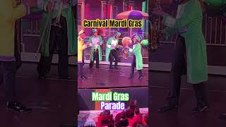 Carnival Mardi Gras Cruise Mardi Gras Parade August 2024 carnivalcruises [upl. by Eneryc]