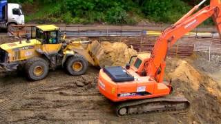 Bagger arbeiten  Großbaustelle [upl. by Laurent]