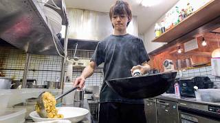 １９席を１人で捌く！鮮やかな鍋さばきが炸裂するワンオペ調理店主丨Egg Fried Rice  Wok Skills in Japan [upl. by Eniagrom]