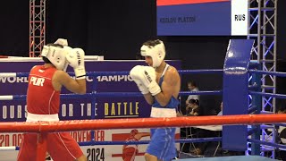 SF YM60kg LOZANO YANDIEL PUR vs MARTIROSYAN ANDRANIK ARM  IBA YWCHs Budva 2024 [upl. by Gebhardt]