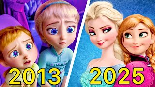 Evolution of Frozen 20132025 [upl. by Merry52]