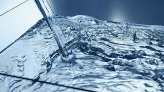 Blender Tutorial  Realistic Fluid Simulation [upl. by Story632]