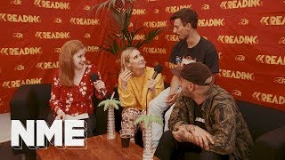 Reading Festival 2018 Fickle Friends reveal all about their new EP and talk dream collaborators [upl. by Ewan119]