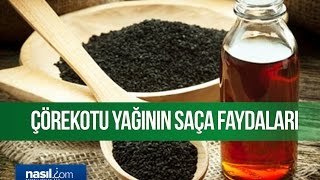 Çörekotu Yağının saça faydaları  BakımGüzellik  Nasilcom [upl. by Eillime]