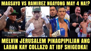 NILABAS NA Magsayo vs Ramirez Undercard sa Laban ni Canelo Jerusalem vs Oscalito UNIFICATION [upl. by Artenak511]