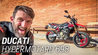 2024 Ducati Hypermotard 698 Review  Daily Rider [upl. by Yaya]