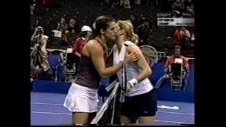 WTA Championships 2005 RR 1 Amelie Maursemo vs Kim Clijsters Highlights [upl. by Goulette]