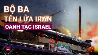 Hé lộ bộ ba quotsát thủquot tên lửa Iran dùng trong cuộc tập kích vào Israel  VTC Now [upl. by Werra]