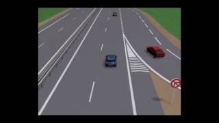 Conduire correctement sur Autoroute 4  La Voie dinsertion [upl. by Bum332]