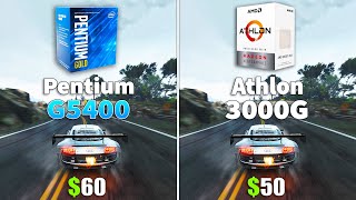 Athlon 3000G vs Pentium G5400 CPU and iGPU Test [upl. by Anastasia]