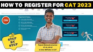 CAT 2023 Registration Process  CAT Form Filling ft Rajesh  Apply for CAT 2023 Now  2IIM CAT Prep [upl. by Isola]