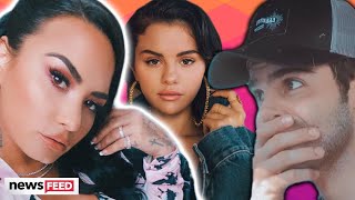 Demi Lovato RESPONDS To Max Ehrichs Past Selena Gomez Comments [upl. by Anaid]