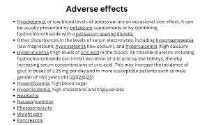 Hydrochlorothiazide amharic tutorial [upl. by Ymirej567]