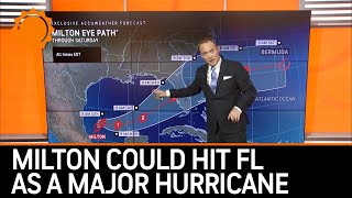 Hurricane Milton Could Hit Florida as a Major Hurricane [upl. by Yerfoeg]