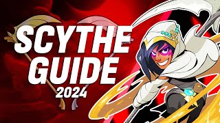 Brawlhalla Scythe Combos amp Gameplay Guide 2024 [upl. by Adaline]