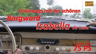 Borgward Isabella De Luxe  OldtimerRallye in DoberlugKirchhain 2024 [upl. by Atinra660]