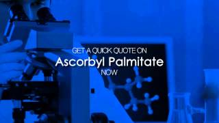 Ascorbyl Palmitate Distributors Bulk Chemical Supplier for 2 Ascorbyl Palmitate Parchem [upl. by Aeresed]