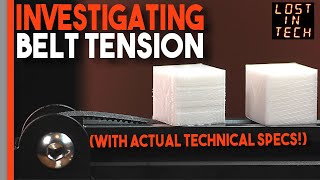 I know what the correct 3D printer belt tension is Let me explain what it is and how to set it [upl. by Ydollem717]