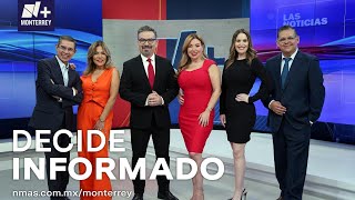 Las Noticias Monterrey Al Día con Karla Minaya y Julio César Cano Jueves 21 de Noviembre 2024 [upl. by Tristram]