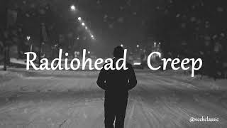 Radiohead  Creep Lyrics [upl. by Valdas]