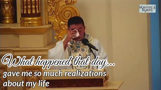 Homily After the Tragedy  A Story of Gods and the Mother of Gods LOVE to Fr Rufo Abaya [upl. by Jehial]