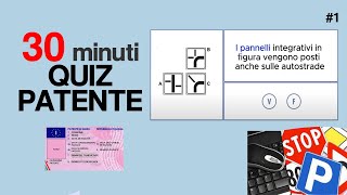 Quiz intenso per la patente 30 min [upl. by Wiersma]